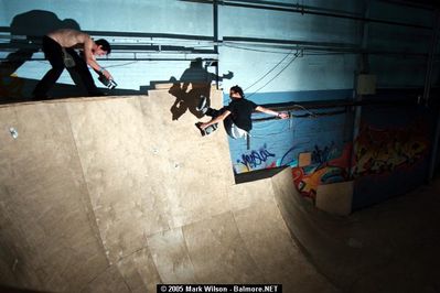 Jeff Stockwell - Saftey Grab Fakie Round The Bowl - Dumbarton